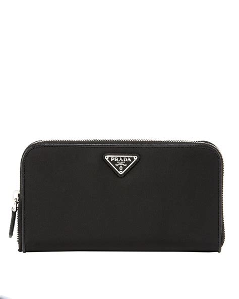 prada tessuto wallet|authentic prada wallet sale.